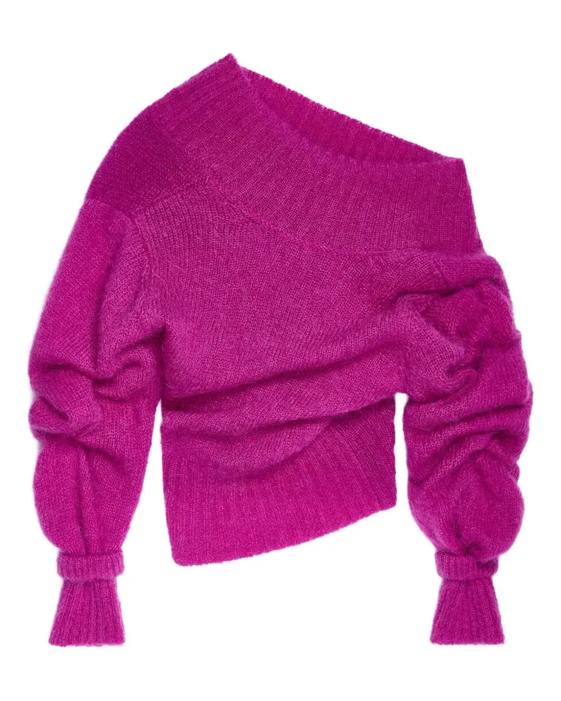 Dries van Noten Pullover mit asymmetrischem Kragen - Rosa Rosa