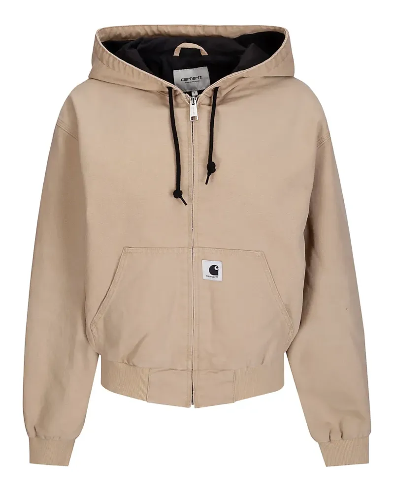 Carhartt WIP W' OG hooded canvas jacket - Nude Nude