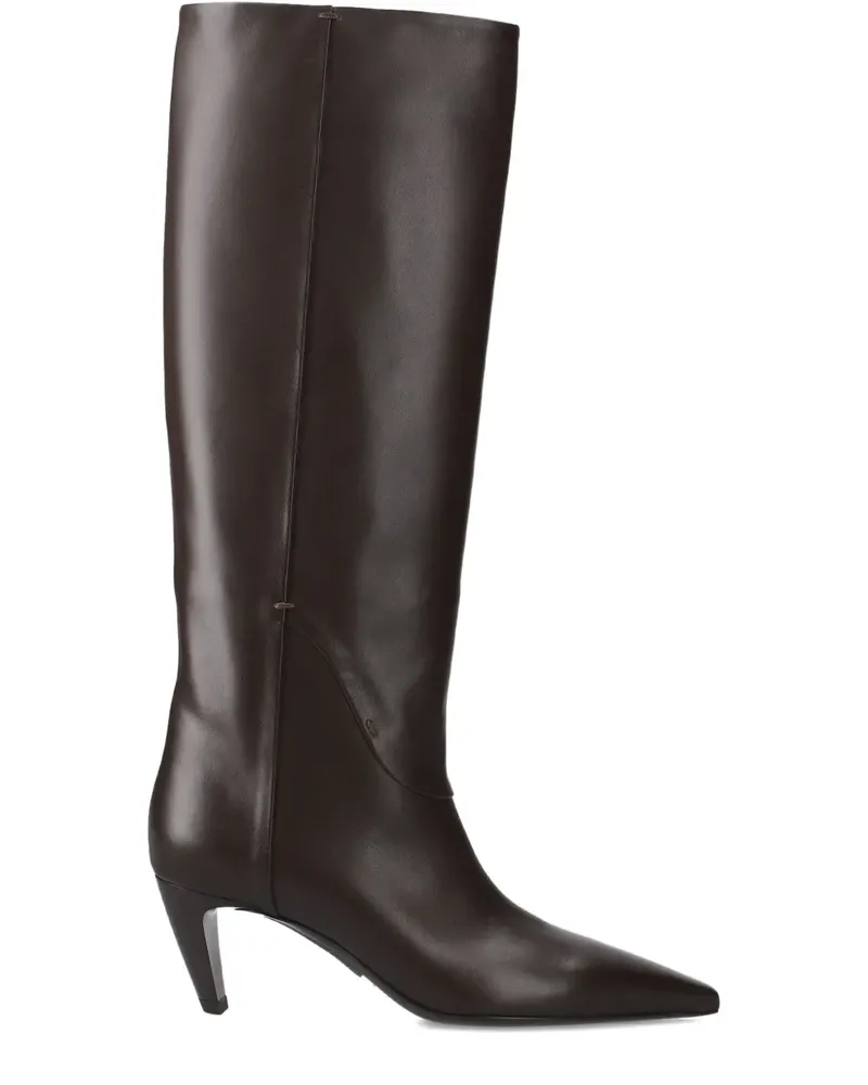 Premiata Stiefel mit spitzer Kappe 70mm - Braun Braun
