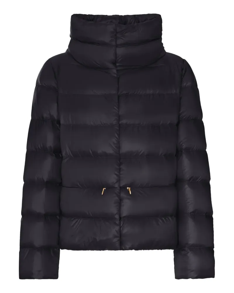 Herno quilted high-neck jacket - Schwarz Schwarz