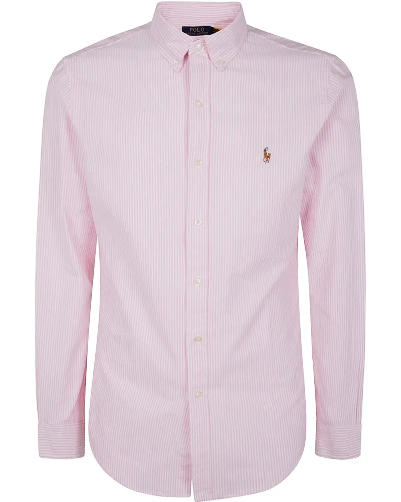 Ralph Lauren Gestreiftes Hemd - Rosa Rosa