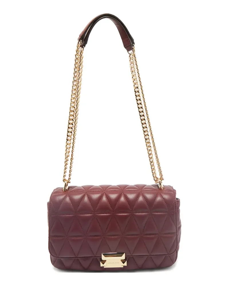 Michael Kors Sloan quilted chain-strap shoulder bag - Rot Rot