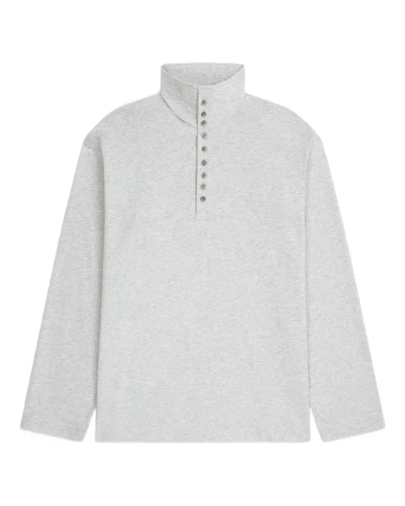Dries van Noten T-Shirt mit Rollkragen - Grau Grau