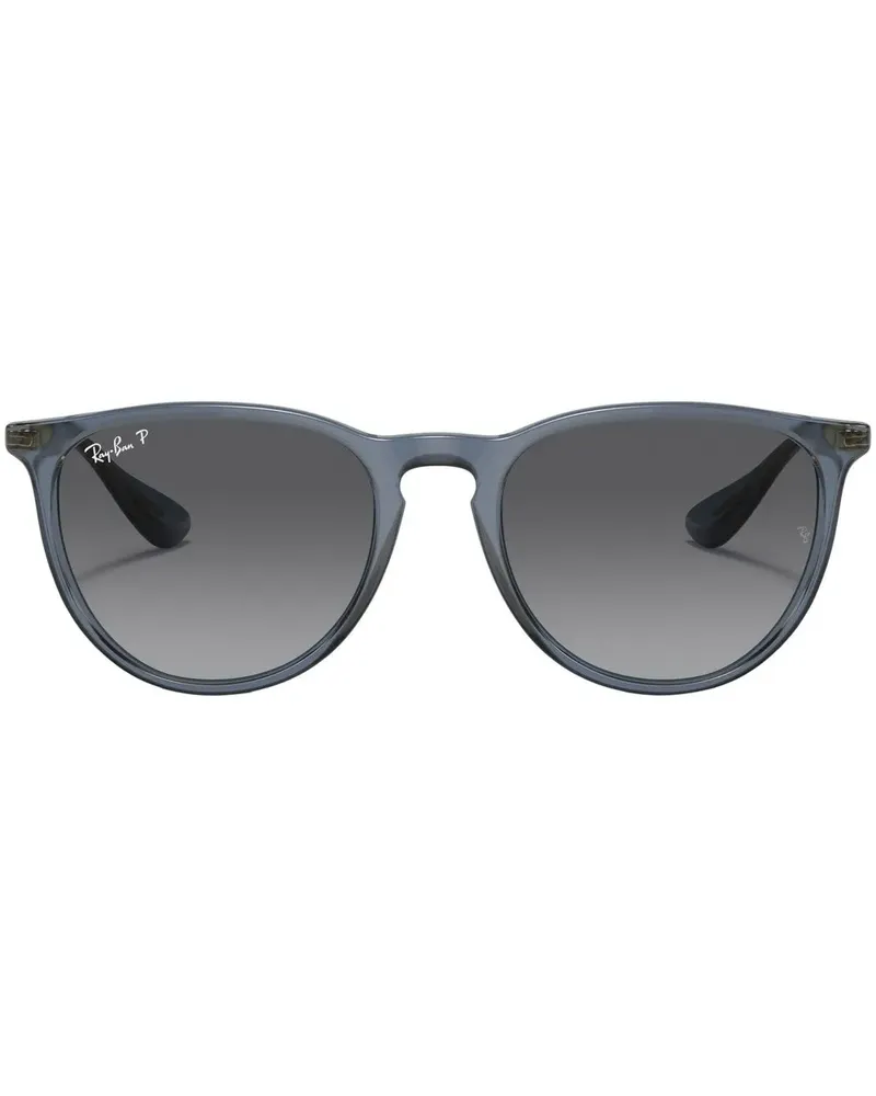 Ray Ban Runde Erika Sonnenbrille - Blau Blau