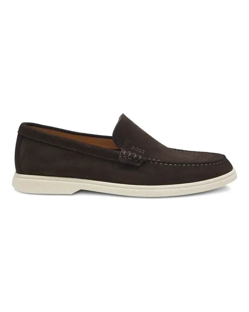 HUGO BOSS Loafer aus Wildleder - Braun Braun