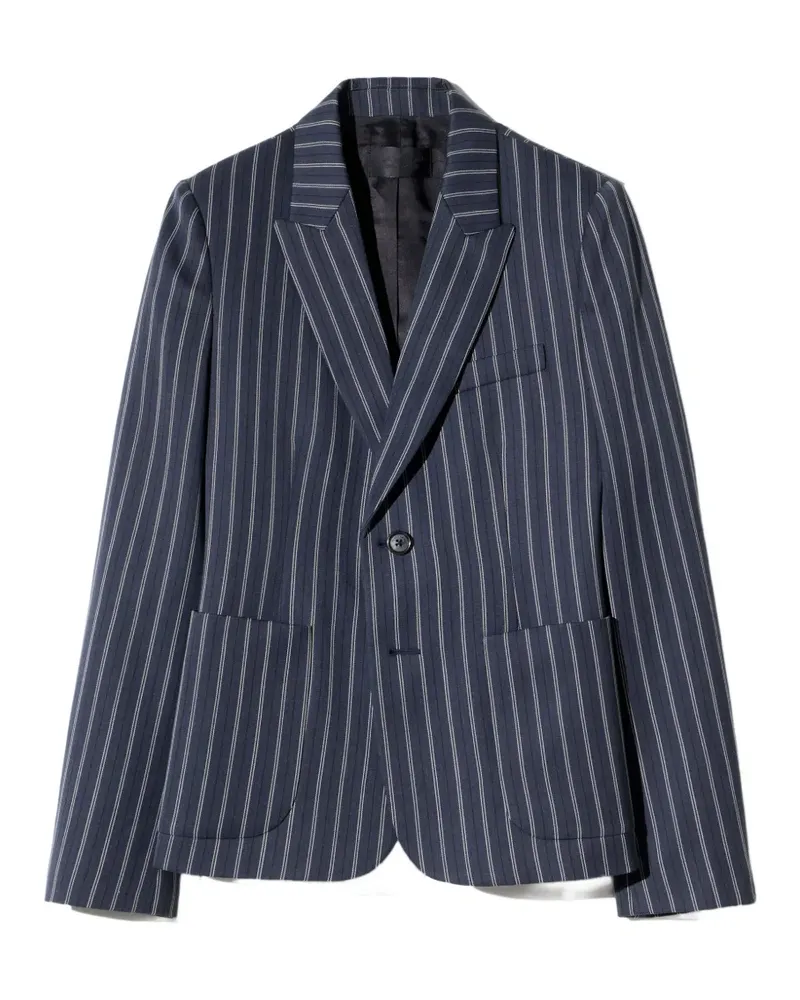 Nili Lotan Delphine pinstripe blazer - Blau Blau
