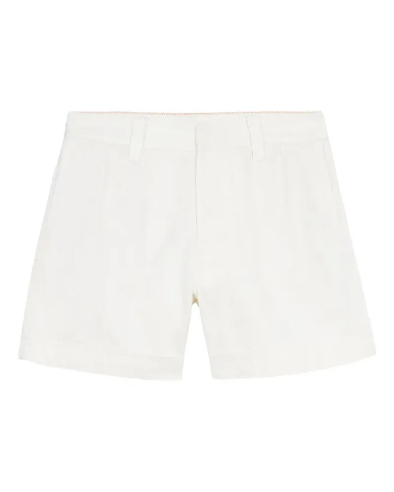 Fortela Bedford cotton shorts - Weiß Weiß