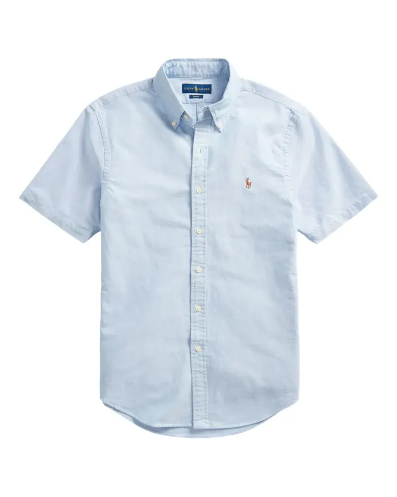 Ralph Lauren button-down short-sleeve shirt - Blau Blau