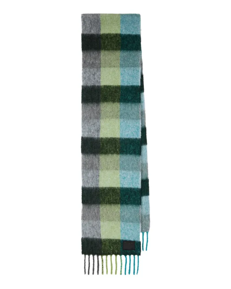 Paul Smith Karierter Schal - Grün Grün