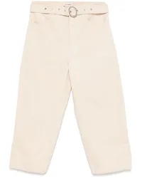 Jil Sander Jeans mit abgerundetem Bein Nude