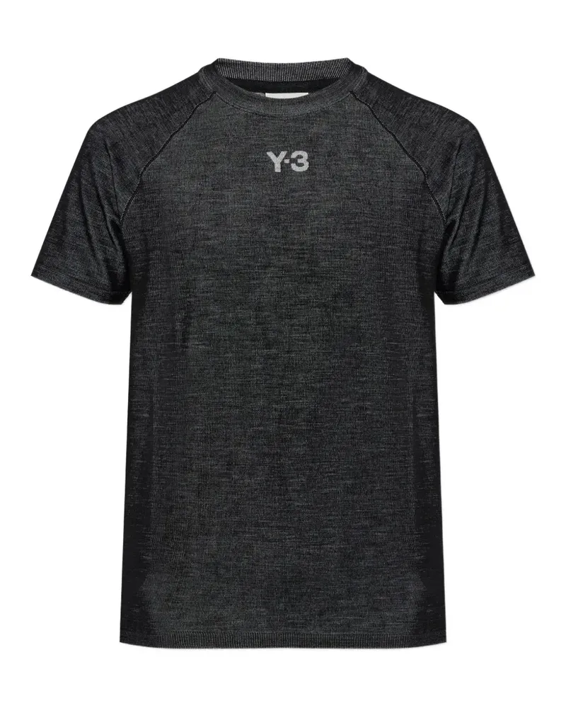 Y-3 x AMG Pretronas Mercedes T-Shirt mit Logo-Print - Grau Grau