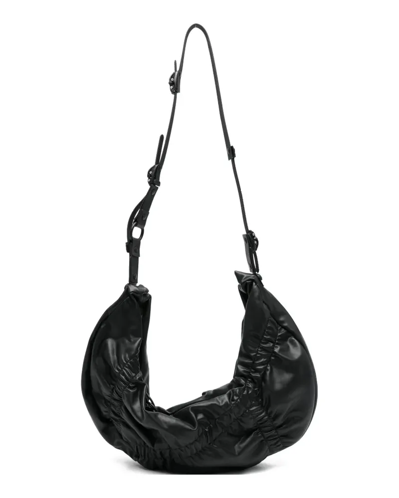 Innerraum gathered-detail messenger bag - Schwarz Schwarz
