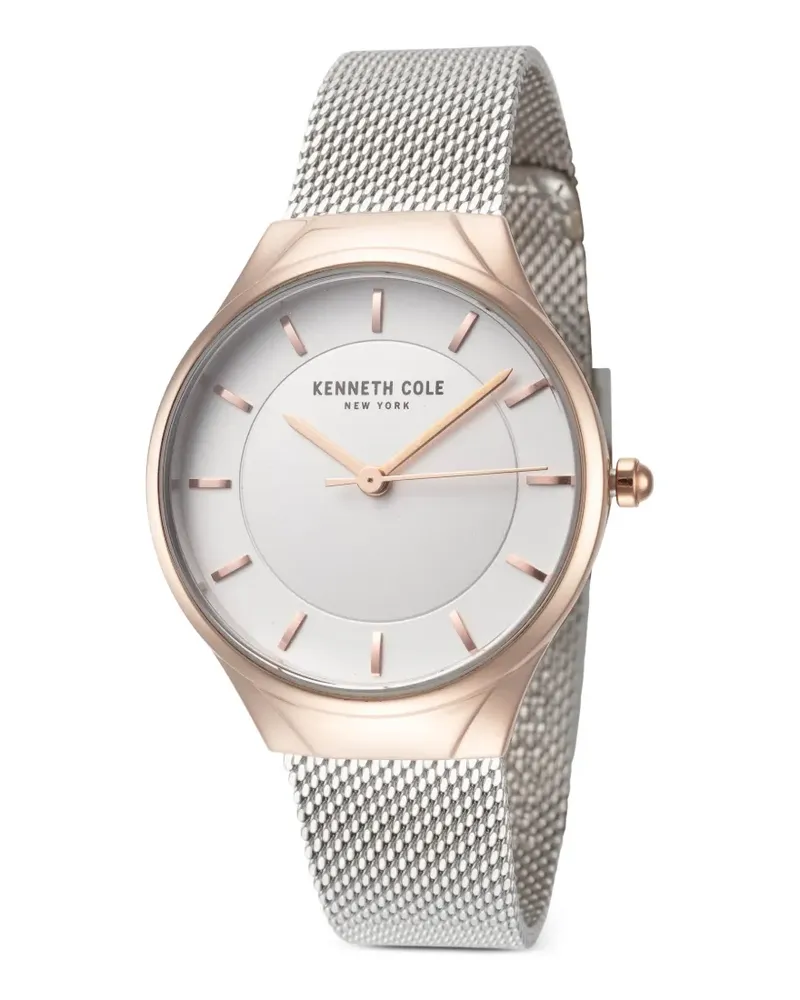 Kenneth Cole New York Armbanduhr 35mm - Silber Silber