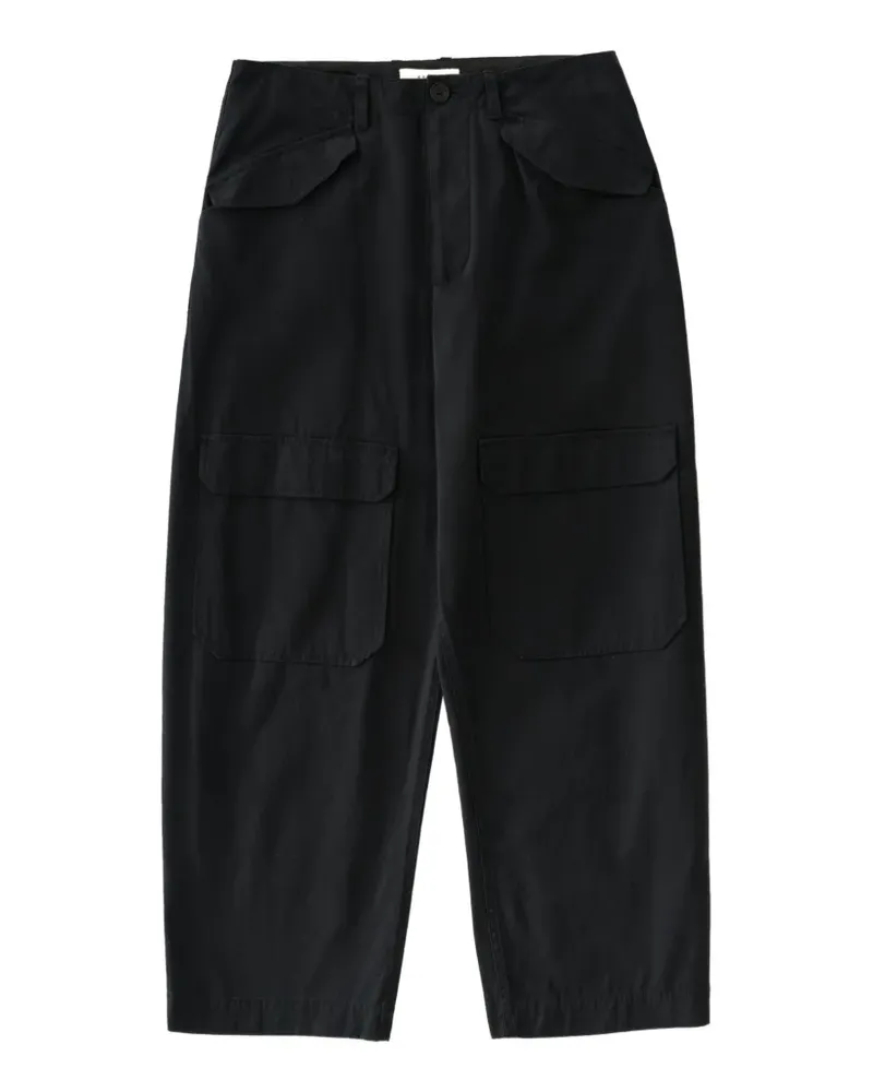 Studio Nicholson Ravel Straight-Leg-Hose - Schwarz Schwarz