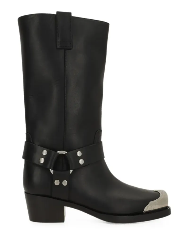 Paris Texas Roxy leather boots - Schwarz Schwarz