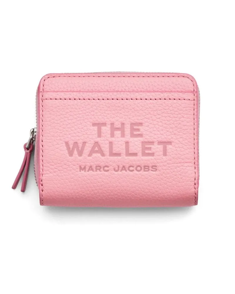 Marc Jacobs The Leather Mini Portemonnaie Rosa