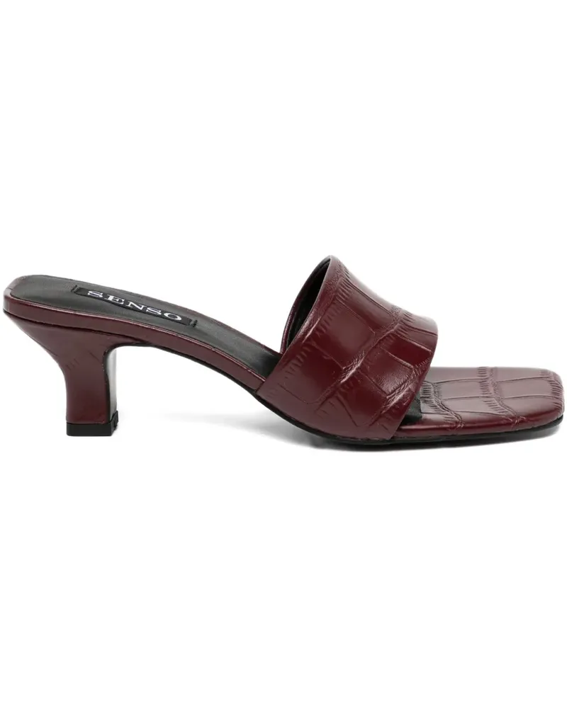 SENSO Page Sandalen aus Leder - Rot Rot