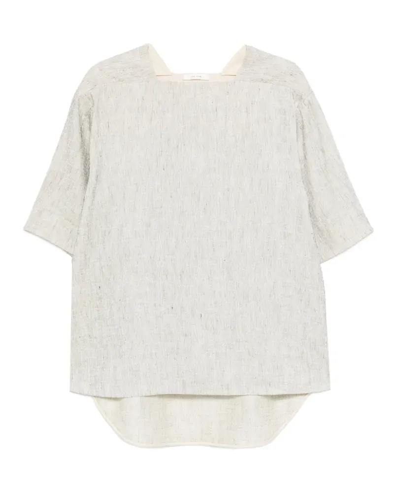 The Row Kurzärmeliges Oberteil - Grau Grau