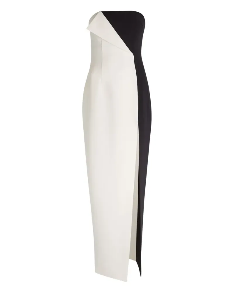 Ronny Kobo River strapless dress - Weiß Weiß