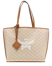 MCM Mittelgroße Himmel Lauretos Handtasche Nude