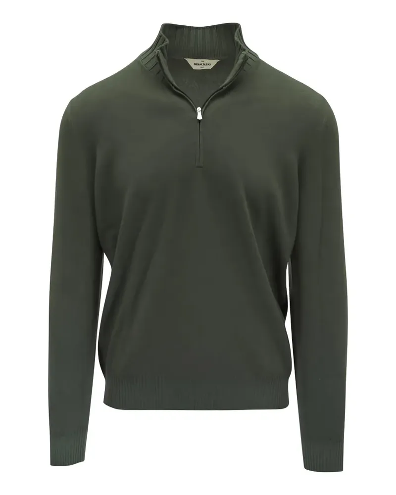 Gran Sasso half-zip sweater - Grün Grün