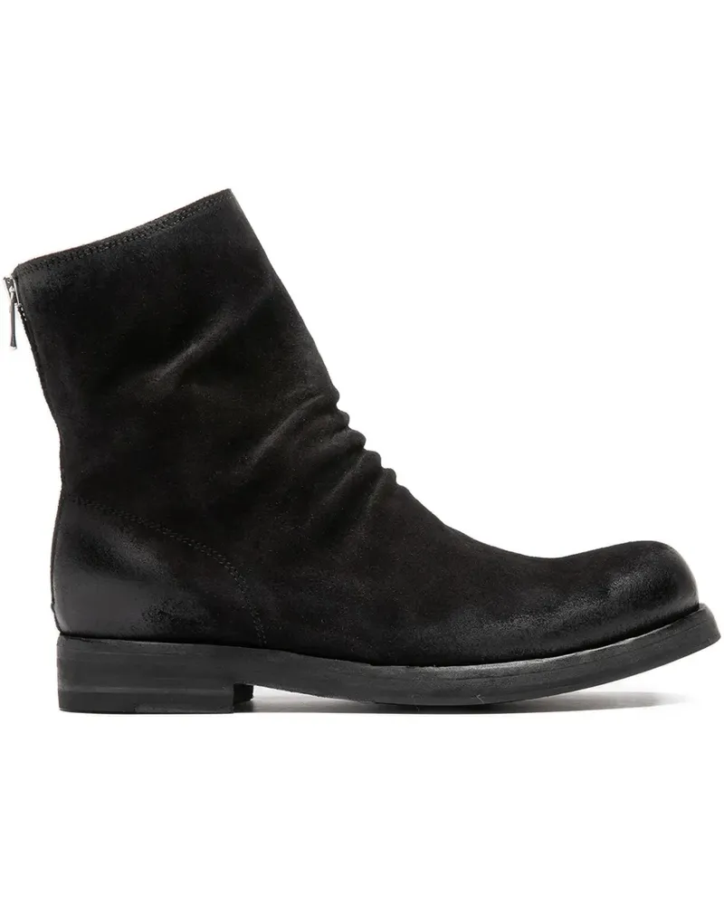 Officine Creative Italia Bulla Stiefel - Schwarz Schwarz