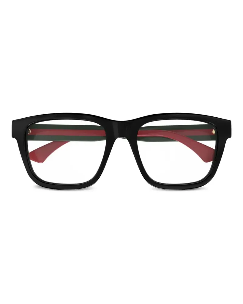 Gucci Brille mit eckigem Gestell - Grün Grün