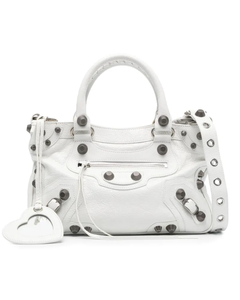 Balenciaga Kleine Neo Cagole Handtasche - Nude Nude