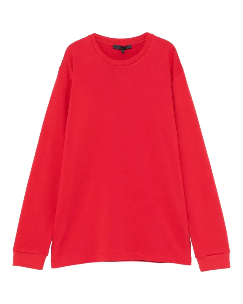 tibi Perfect T-Shirt - Rot Rot