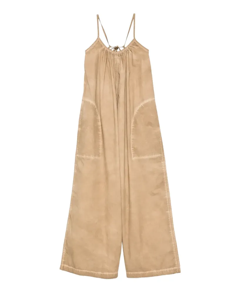 Uma Wang Paul patch-pocket jumpsuit - Braun Braun