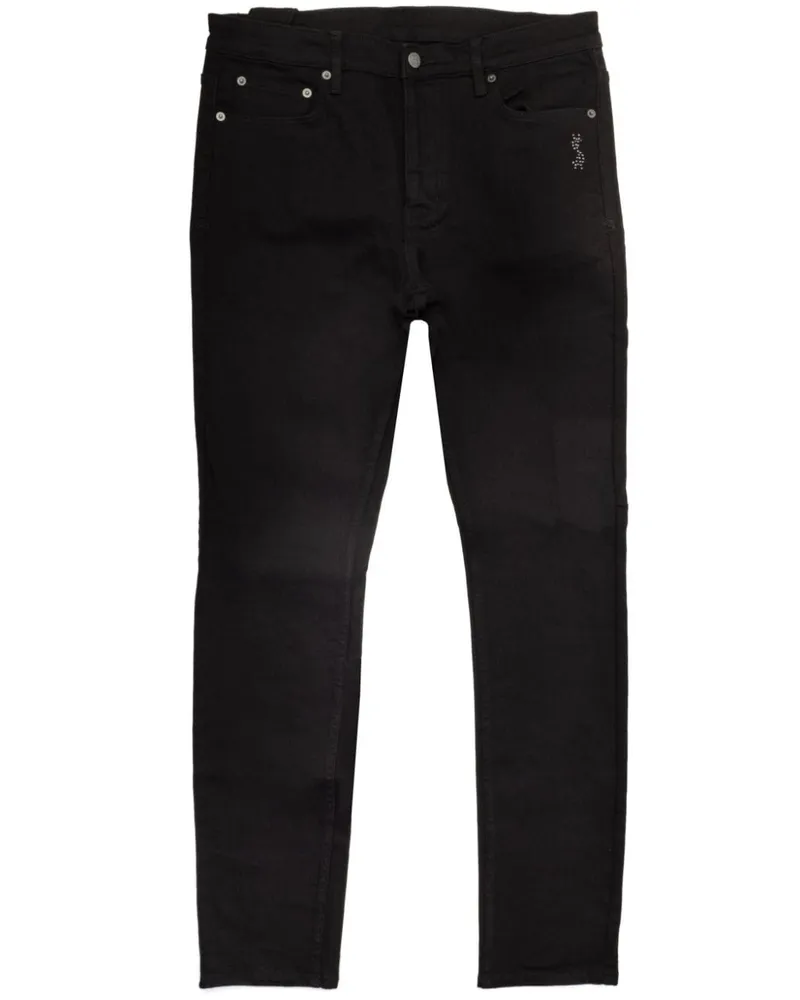 ksubi Chitch Krystal Slim-Fit-Jeans Schwarz