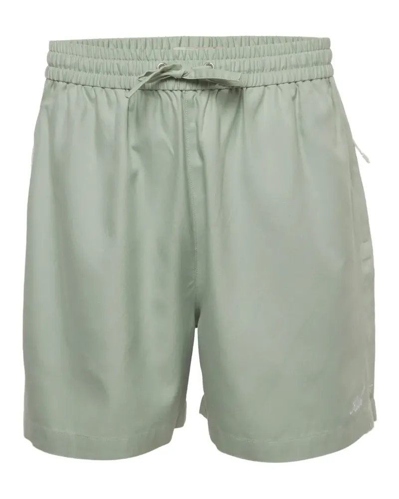 KITH logo-embroidered drawstring shorts - Grün Grün
