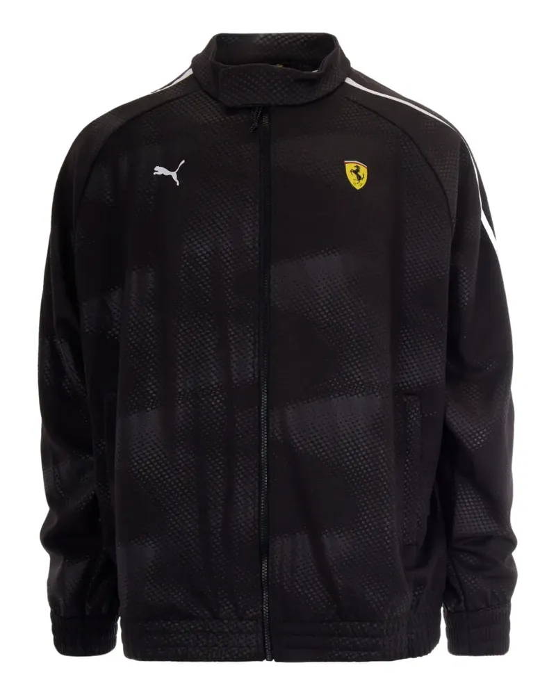 Puma x Scuderia Ferrari Jacke mit Reißverschluss - Schwarz Schwarz