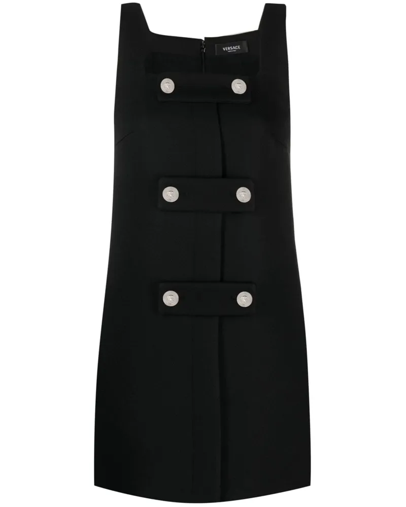 Versace Medusa Minikleid - Schwarz Schwarz