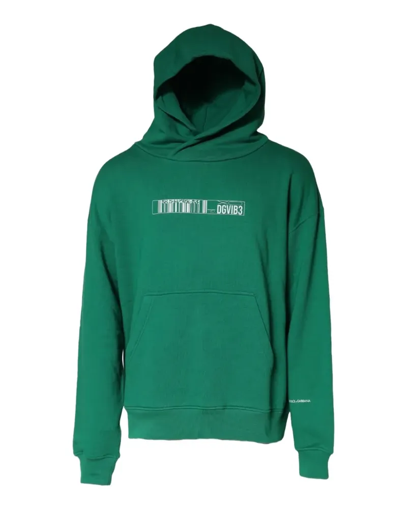 Dolce & Gabbana DGVIB3 cotton hoodie - Grün Grün