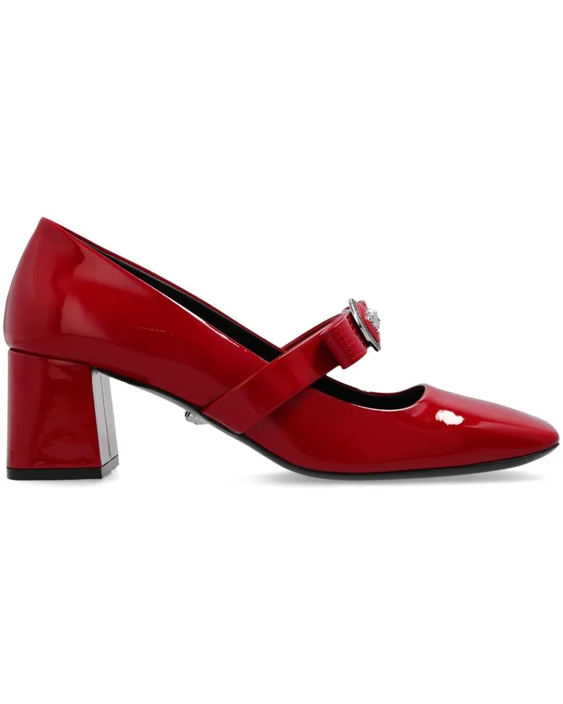 Versace Gianni Ribbon Pumps 55mm - Rot Rot