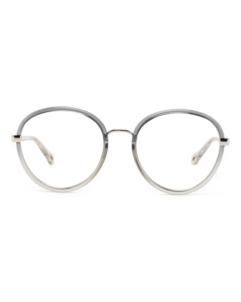 Chloé Brille mit rundem Gestell - Grau Grau