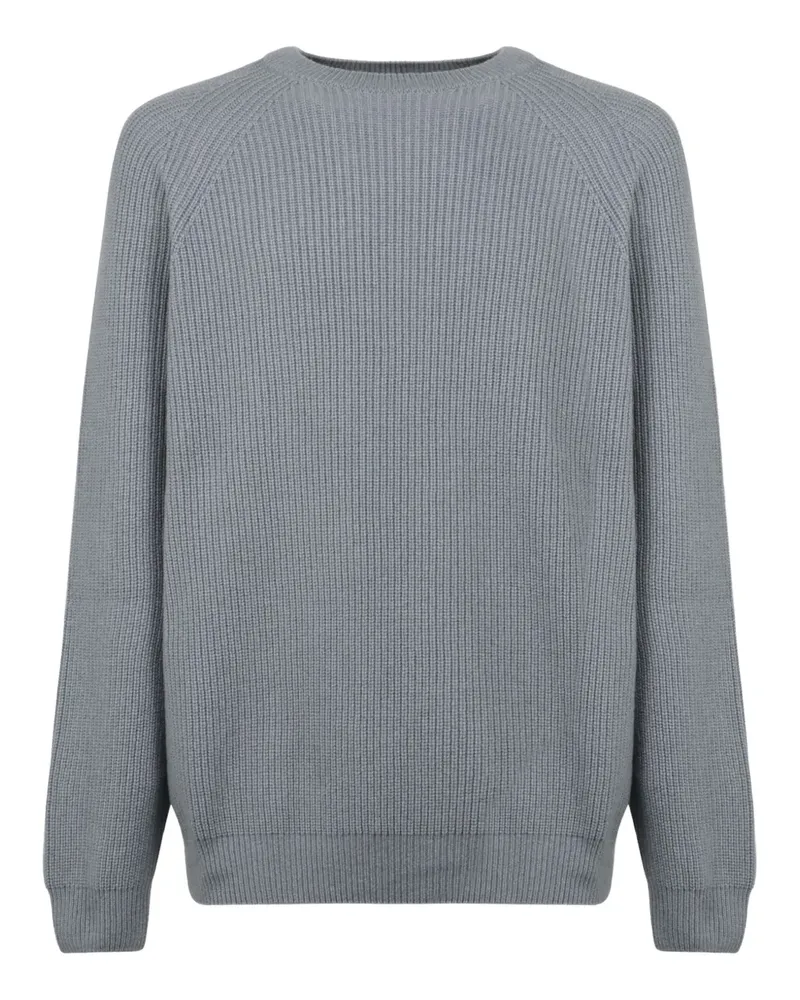 Slowear Gerippter Pullover - Grau Grau