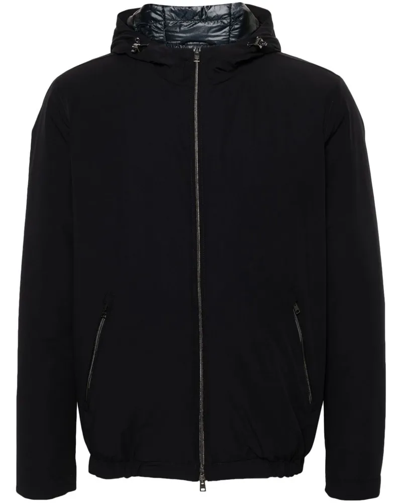 Herno Kapuzenjacke mit Reißverschluss - Blau Blau