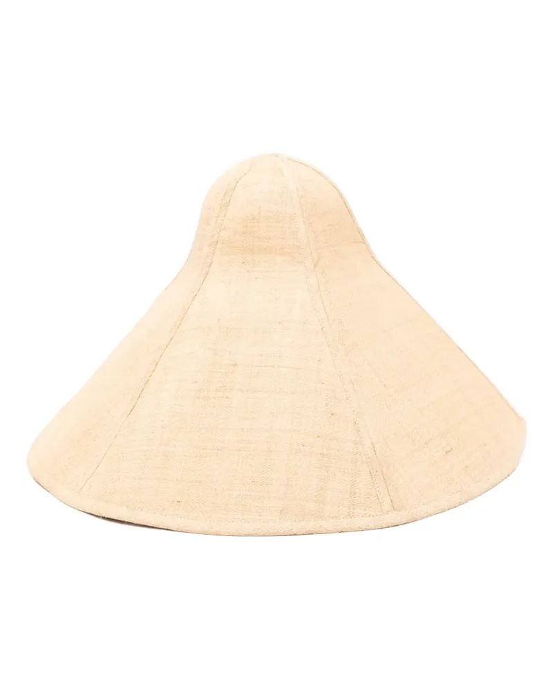 RUSLAN BAGINSKIY Hut mit Ziernähten - Nude Nude