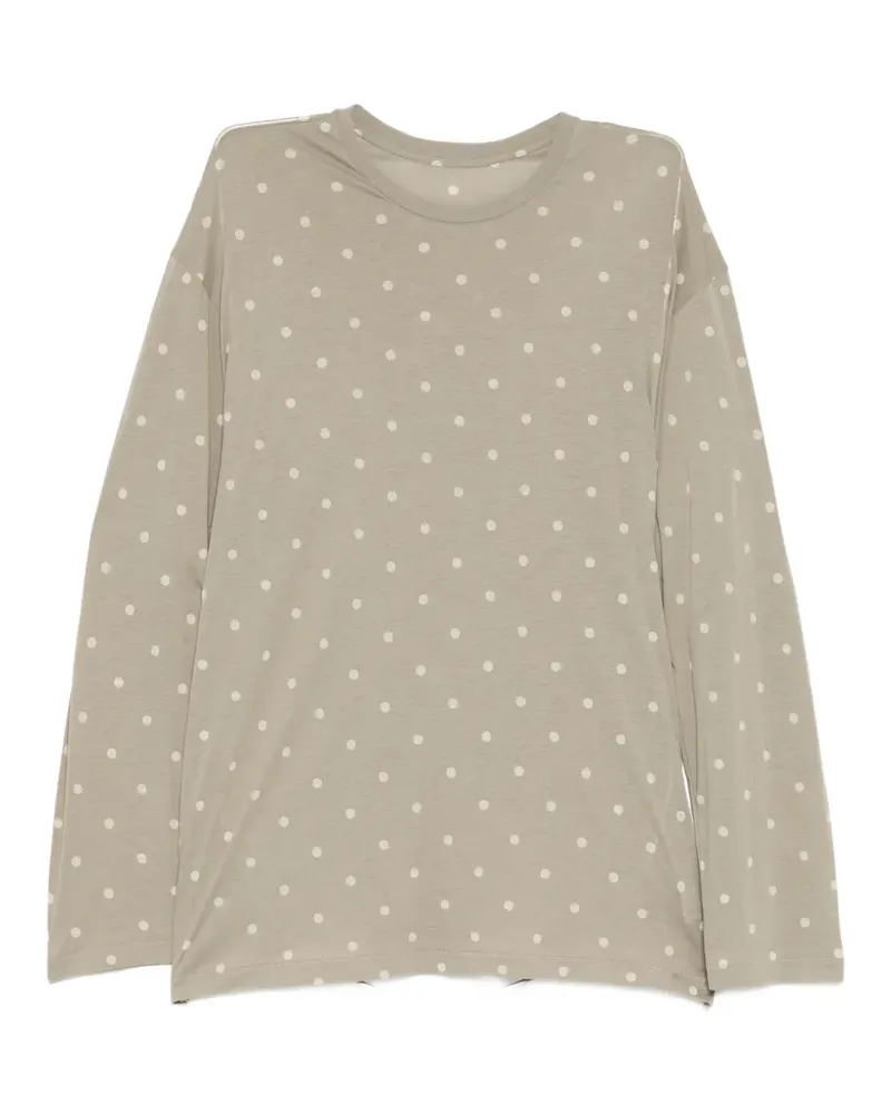 JNBY T-Shirt mit Polka Dots - Nude Nude