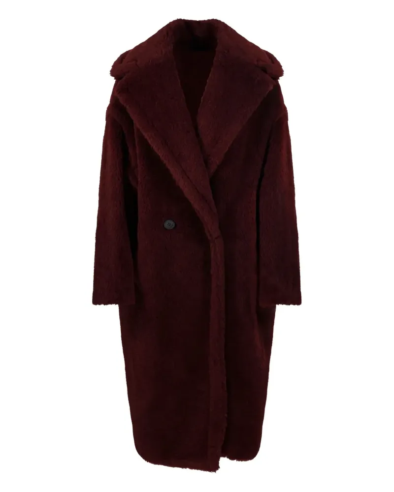Max Mara Doppelreihiger Mantel - Rot Rot