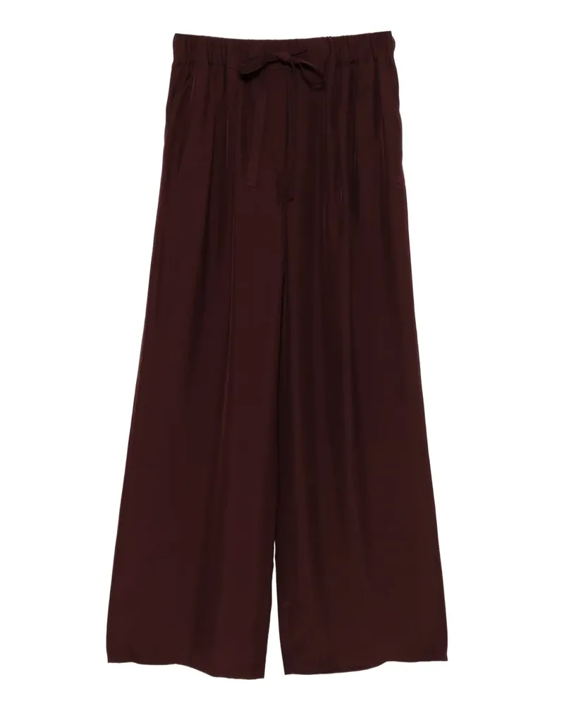 Loewe Pyjama Hose aus Seide - Rot Rot