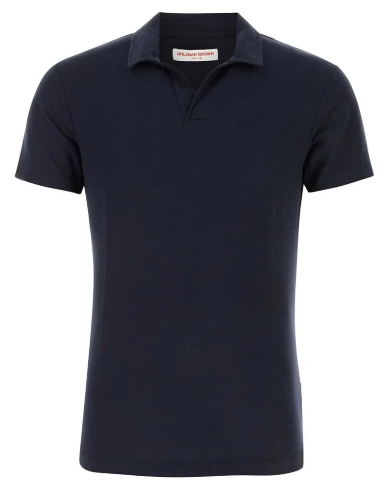 Orlebar Brown Felix' Poloshirt - Blau Blau