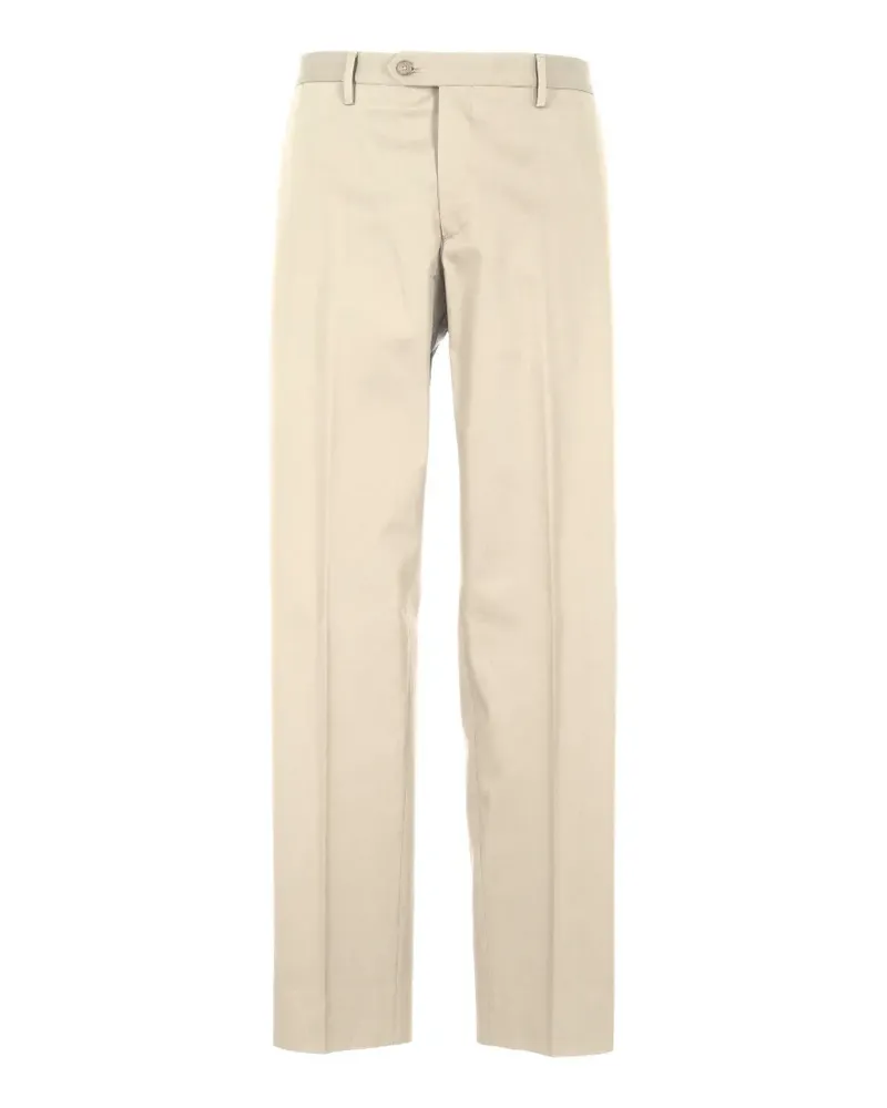 Briglia 1949 pressed-crease tailored trousers - Nude Nude