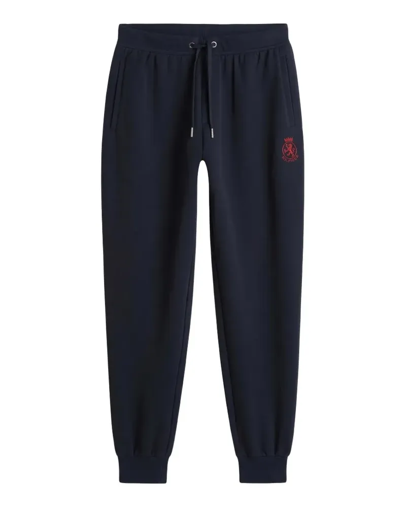 Tommy Hilfiger Crest embroidered track pants - Blau Blau