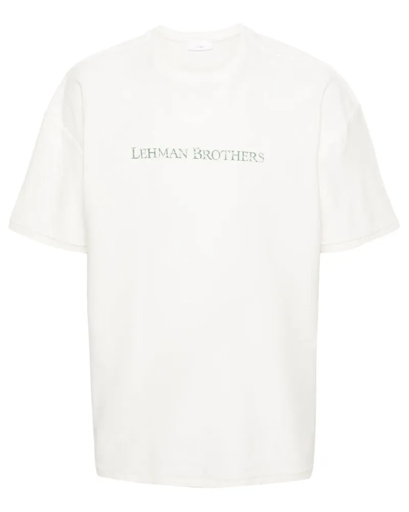 1989 STUDIO Lehman Brothers T-Shirt Weiß