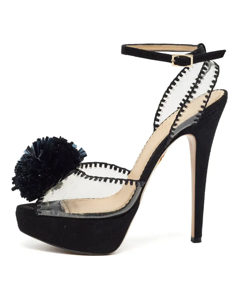 Charlotte Olympia Pomeline Sandalen - Schwarz Schwarz
