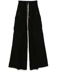 DRKSHDW by Rick Owens Double Cargo Jumbo Belas Hose Schwarz