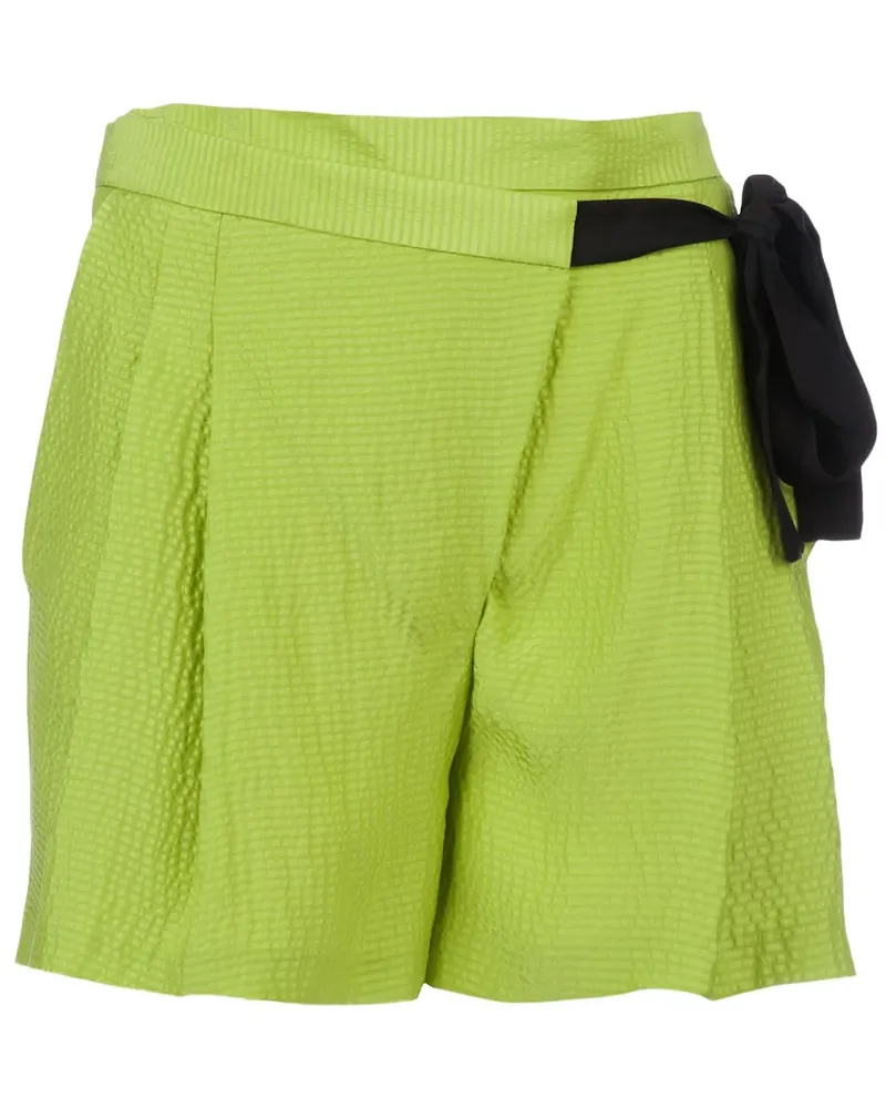 Matthew Williamson Belt tie shorts - Grün Grün